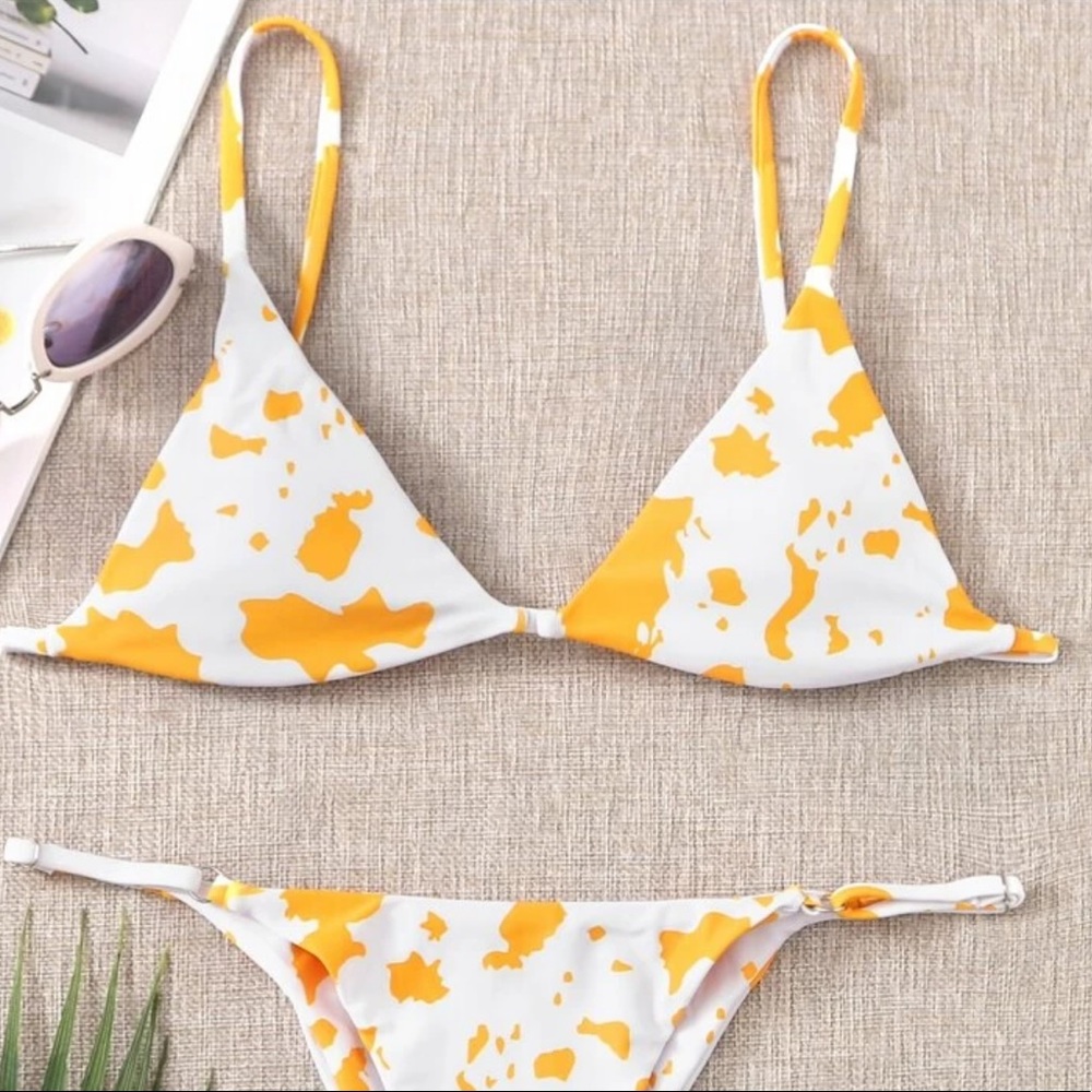 Shein Cow Print Bikini